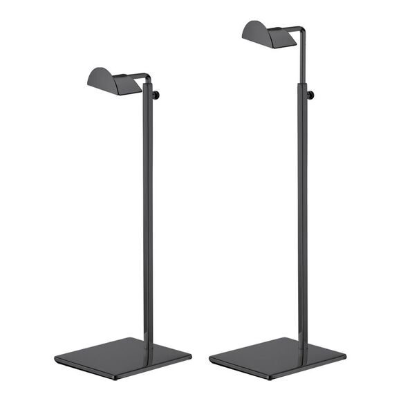 Purse Display Stand Set Metal Adjustable Height Handbag Rack Single Hook Black - Picture 1 of 6